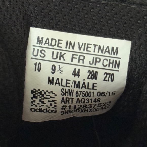 ADIDAS Men's ZX Flux “Geometric Print” Sneakers #AQ3149 Size US 10 - Picture 11 of 12